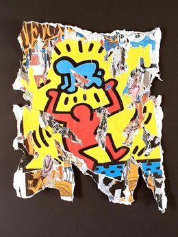 Painting, Haring Baby, Lasveguix