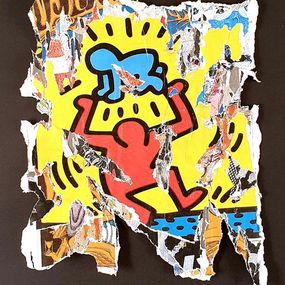 Painting, Haring Baby, Lasveguix