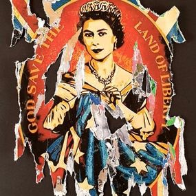 Painting, Good Save the queen, Lasveguix