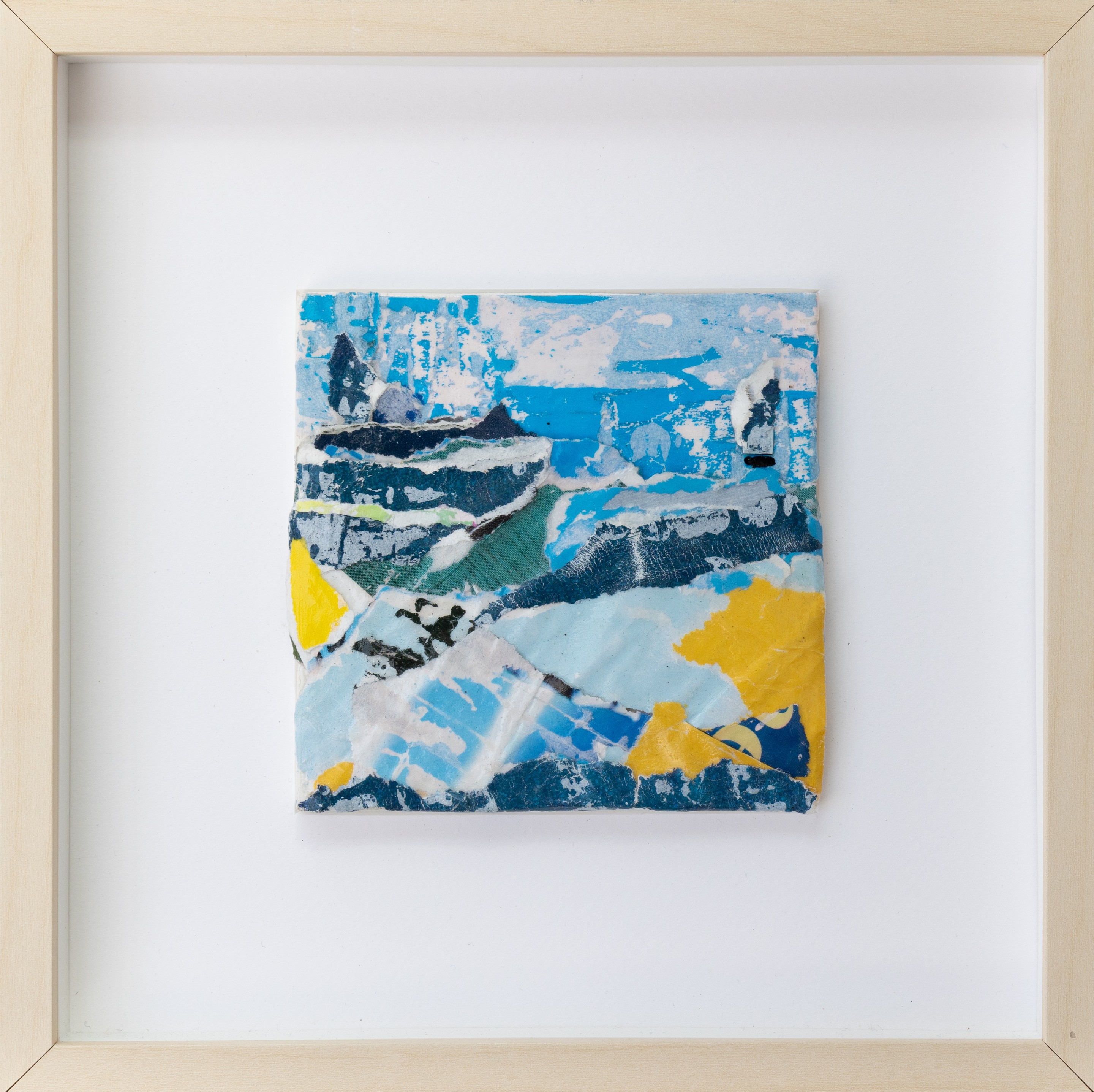 Valérie Maugin, Paysage abstrait - série Collage Valérie Maugin, Paysage abstrait - série Collage