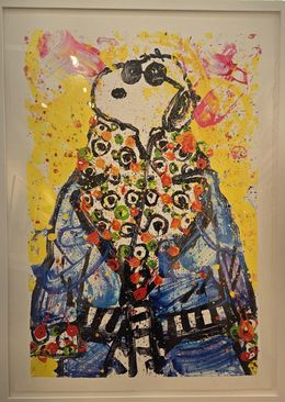 Drucke, Wearing Jim Dine - Snoopy, Tom Everhart