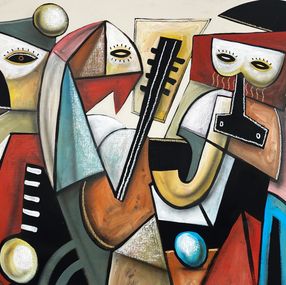 Peinture, Le club de jazz, Skepa