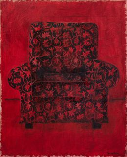 Peinture, Red Chair, Dean Tavoularis