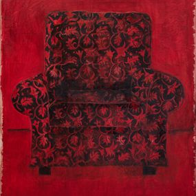 Painting, Red Chair, Dean Tavoularis