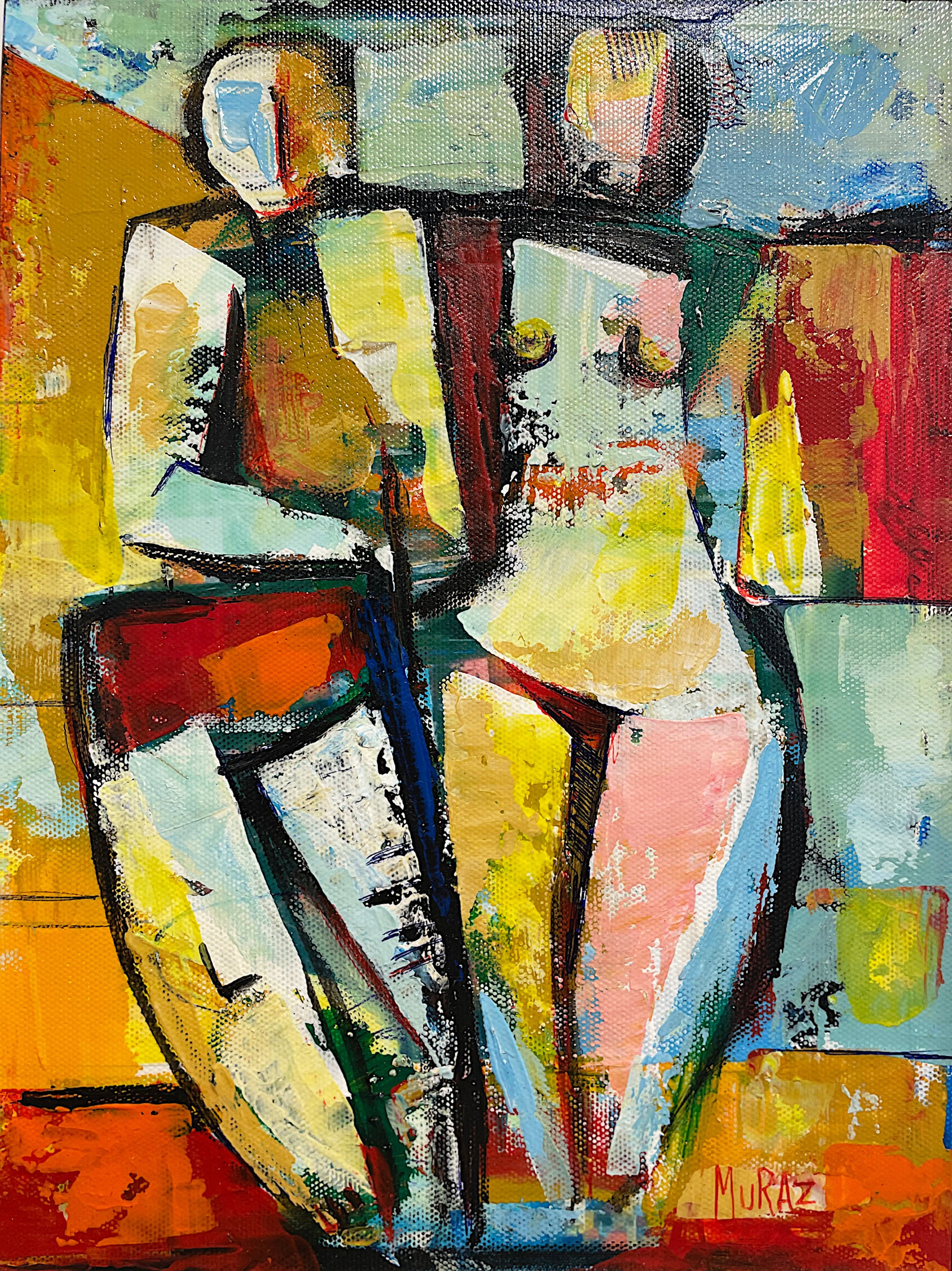 Muraz Martirosyan, Two Figurs Muraz Martirosyan, Two Figurs