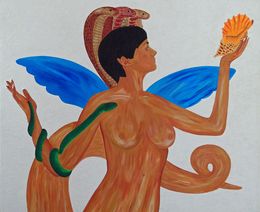 Painting, Naga (four elements), Aldobrandeschi
