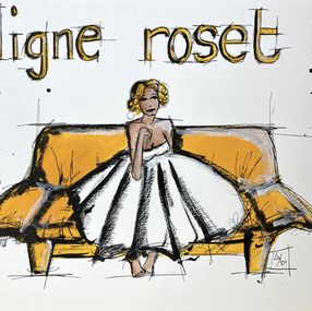 Peinture, Ligne Roset Flouflou, Lydie Foliot