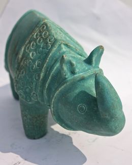 Sculpture, Le Rhinocéros, Changzheng Zhu