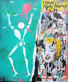 Pintura, Pop Marilyn N 52, Jérôme Mesnager