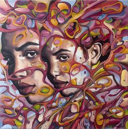 Pintura, Twins, MATHIAS BEBAR x A.SEUZARET