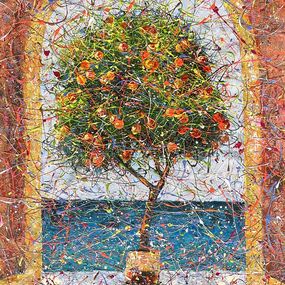 Gemälde, Orange tree, Nadine Antoniuk