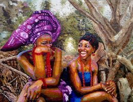 Gemälde, Ore Ijinle (True Friendship) 2, Naomi Oyeniyi