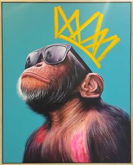 Painting, Cool Monkey, Kevin Deuso