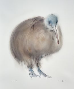 Gemälde, Kiwi Vogel | Kiwi Bird, Klaus Meyer-Gasters