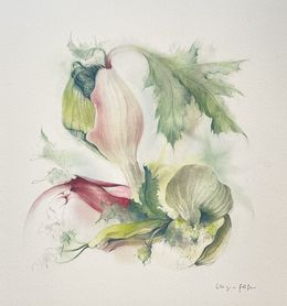 Gemälde, Bärenklau Pflanze | Hogweed, Klaus Meyer-Gasters