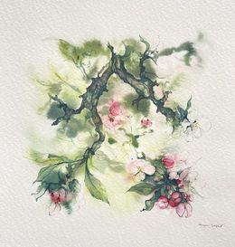 Gemälde, Apfelblüte | Apple blossom, Klaus Meyer-Gasters