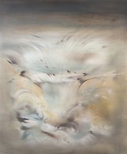 Painting, Fließendes Wasser | Running water, Klaus Meyer-Gasters