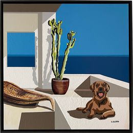 Peinture, Ibiza, Sylvie Eudes