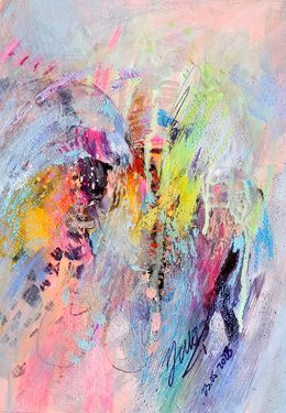 Gemälde, Rainbow Way-20230523, Yaki Li