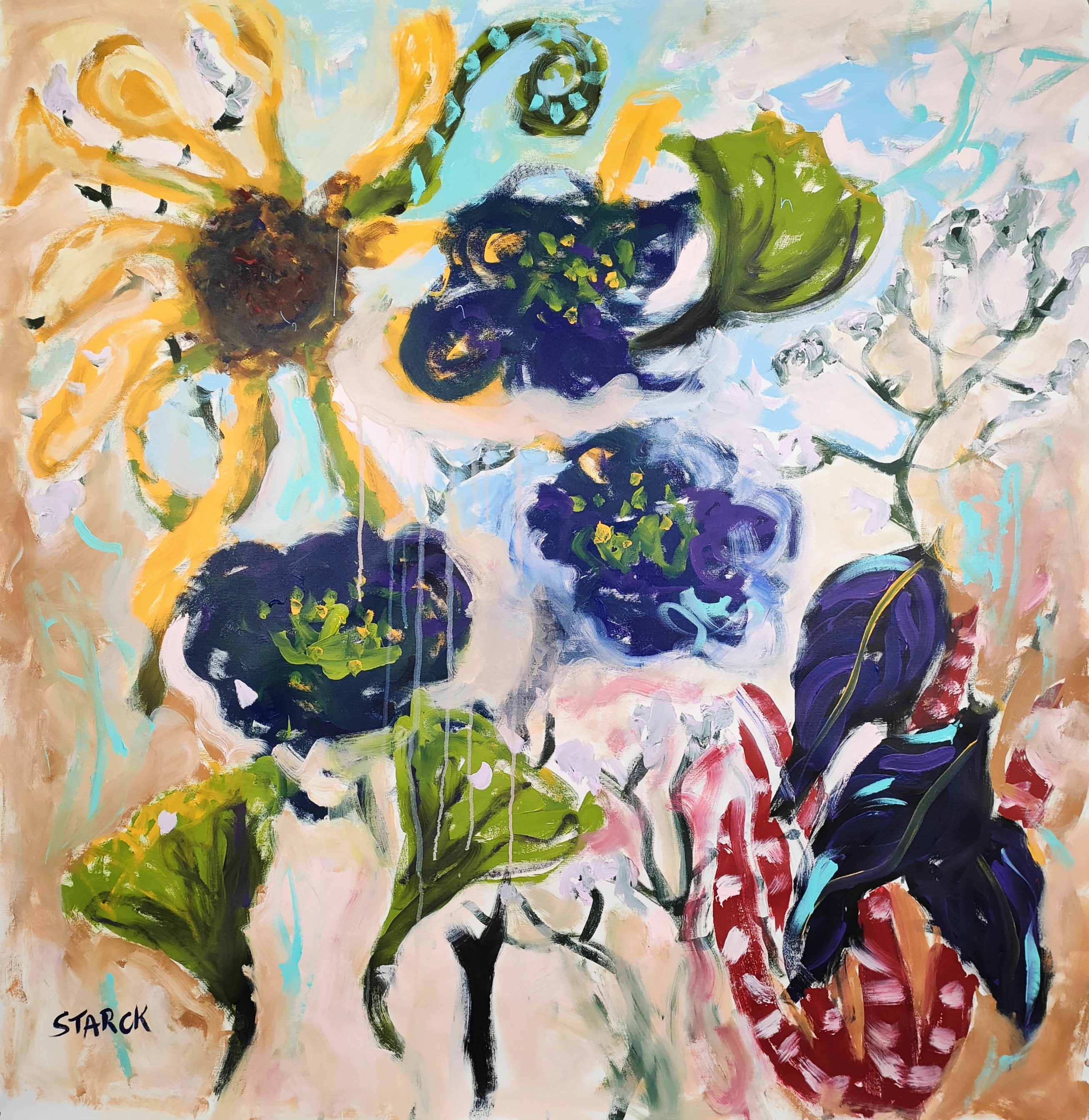 Emily Starck, Floral composition Emily Starck, Floral composition