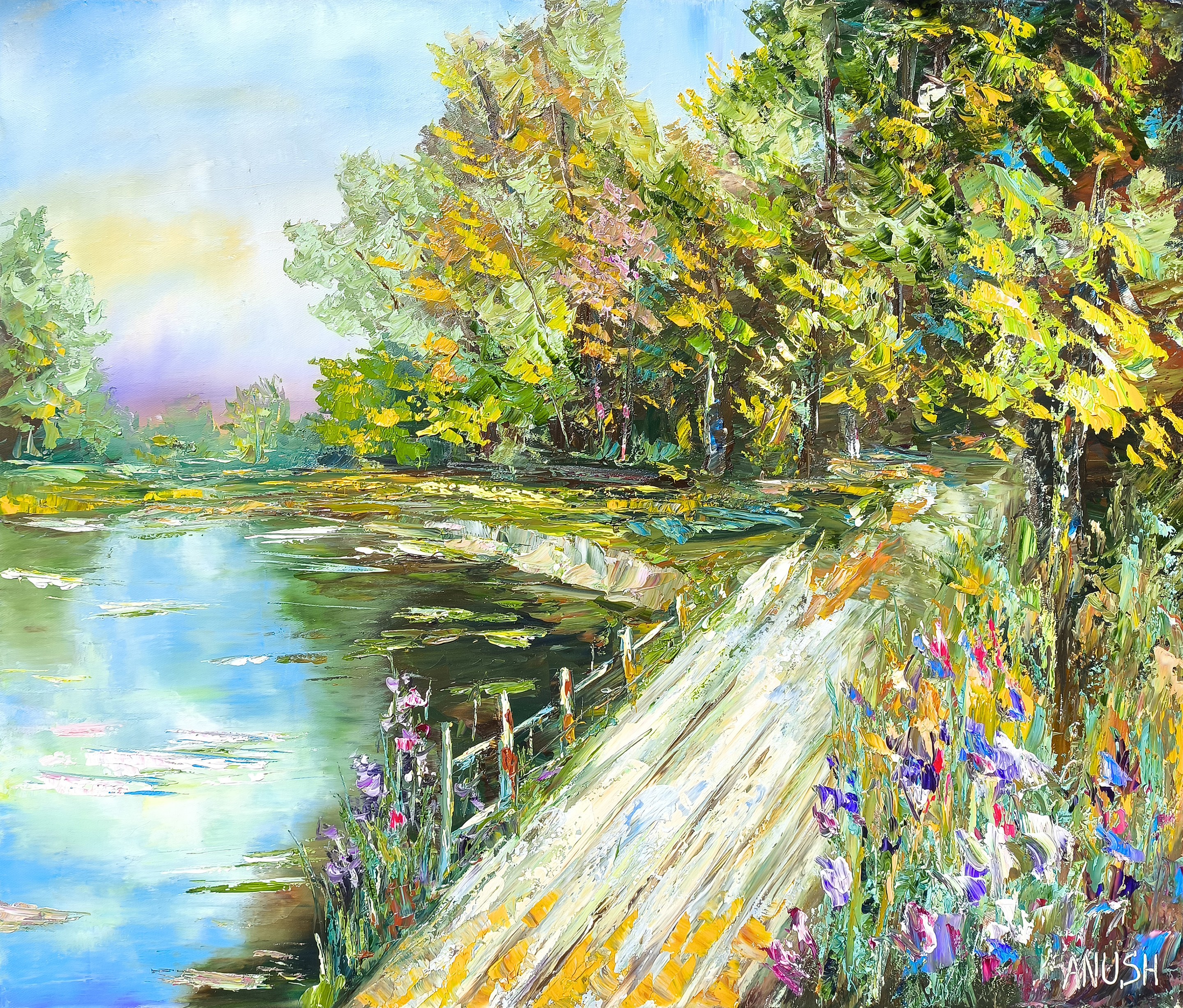 Anush Emiryan, Lakeside Serenity Anush Emiryan, Lakeside Serenity