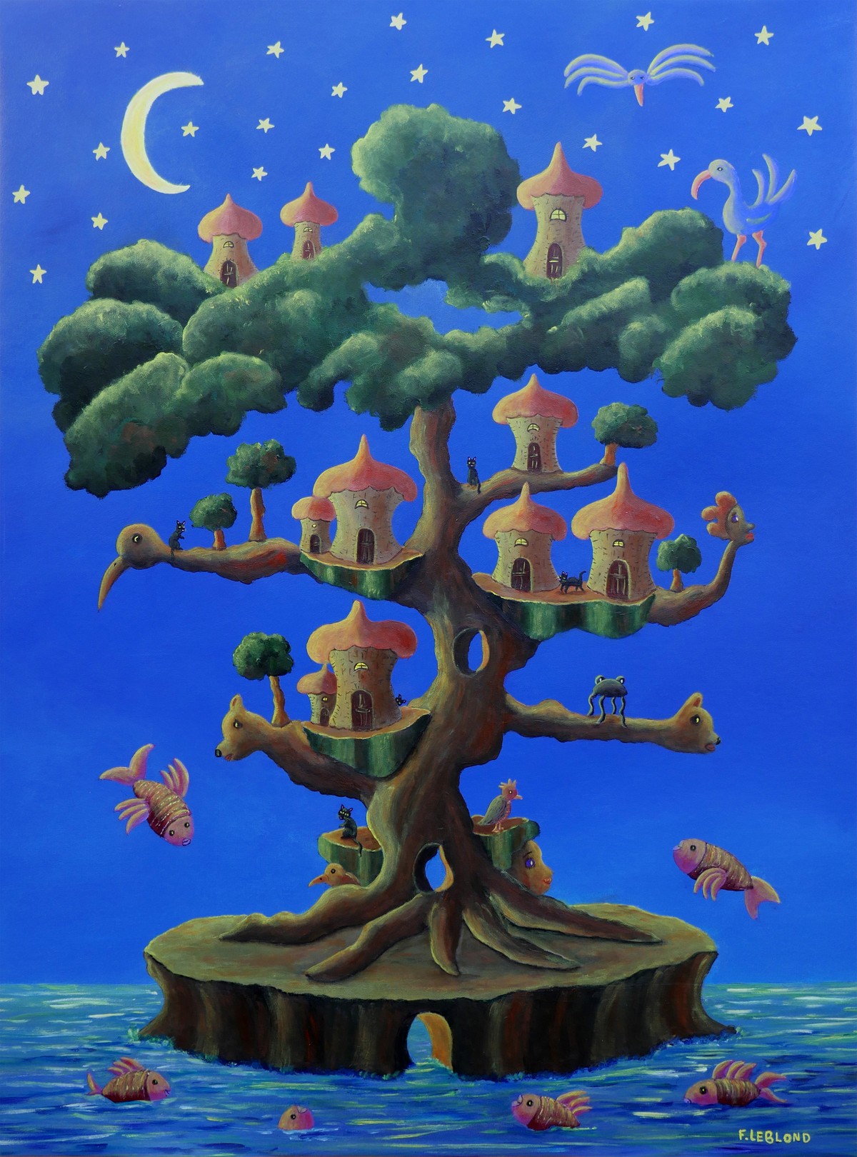 Françoise Leblond, Les veilleurs de la nuit Françoise Leblond, Les veilleurs de la nuit