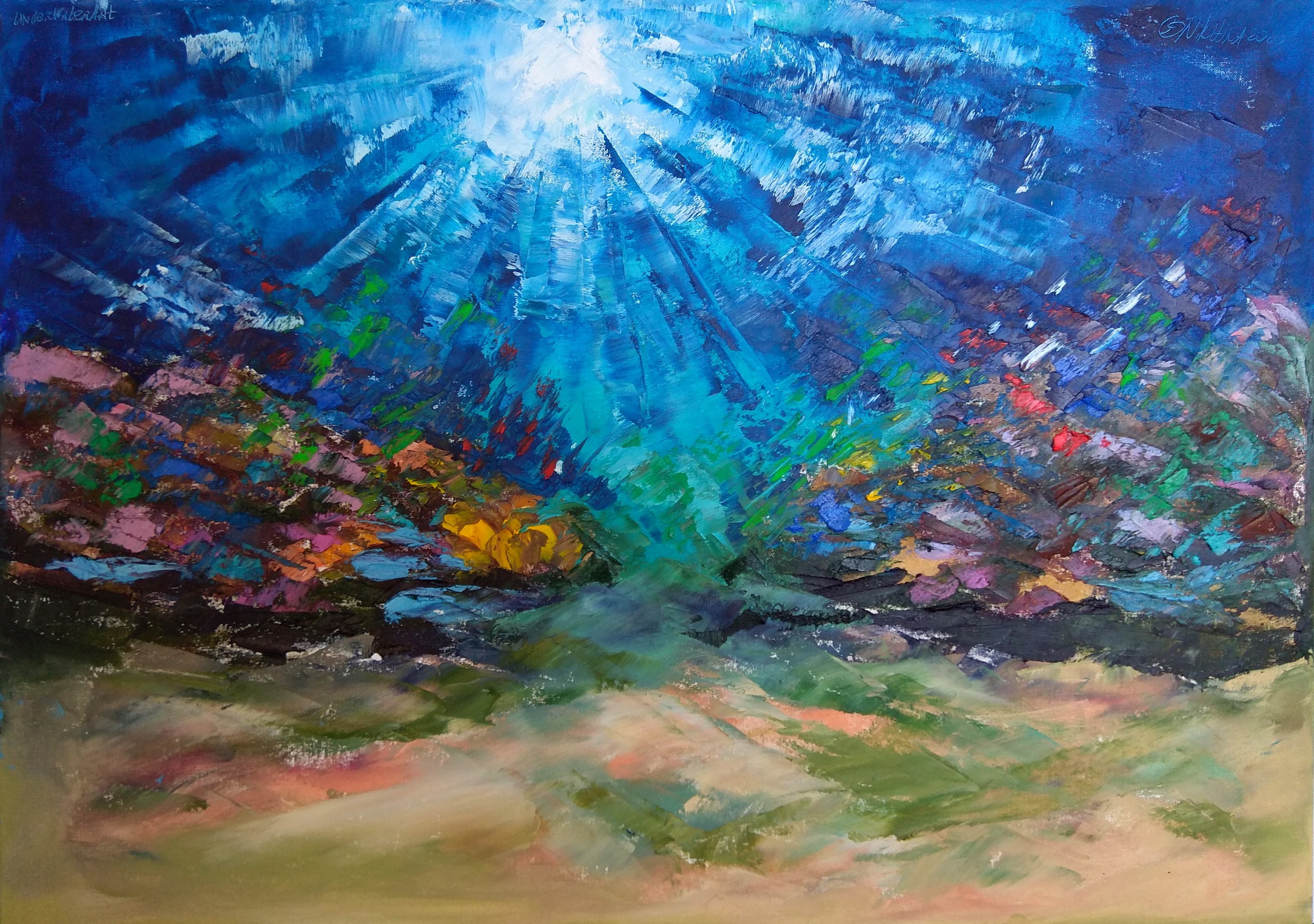 Olga Nikitina, Tropical ocean Olga Nikitina, Tropical ocean