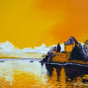 Pintura, Yvoire-Lac Leman, Gyslaine Pachet-Micheneau