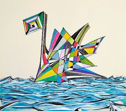 Painting, Sea Byrd, Arnaud Dromigny