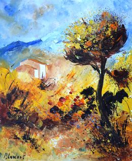 Painting, My beloved Provence, Pol Ledent