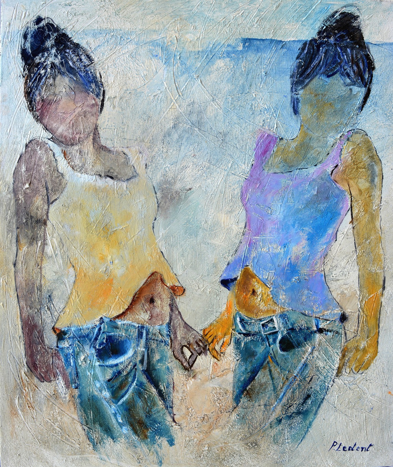 Pol Ledent, Twin sisters Pol Ledent, Twin sisters
