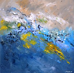 Painting, Sweet blue, Pol Ledent