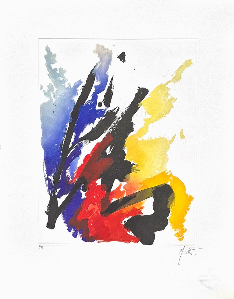 Jean Miotte, Flamboyance Jean Miotte, Flamboyance