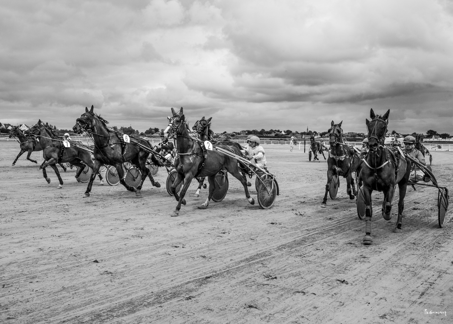 Philippe Grincourt, Hippodrome marin de Plouescat Philippe Grincourt, Hippodrome marin de Plouescat