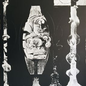 Print, Trois formes debout, Graham Sutherland