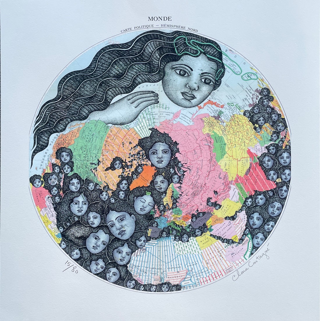 Clara Castagné, Le monde Clara Castagné, Le monde