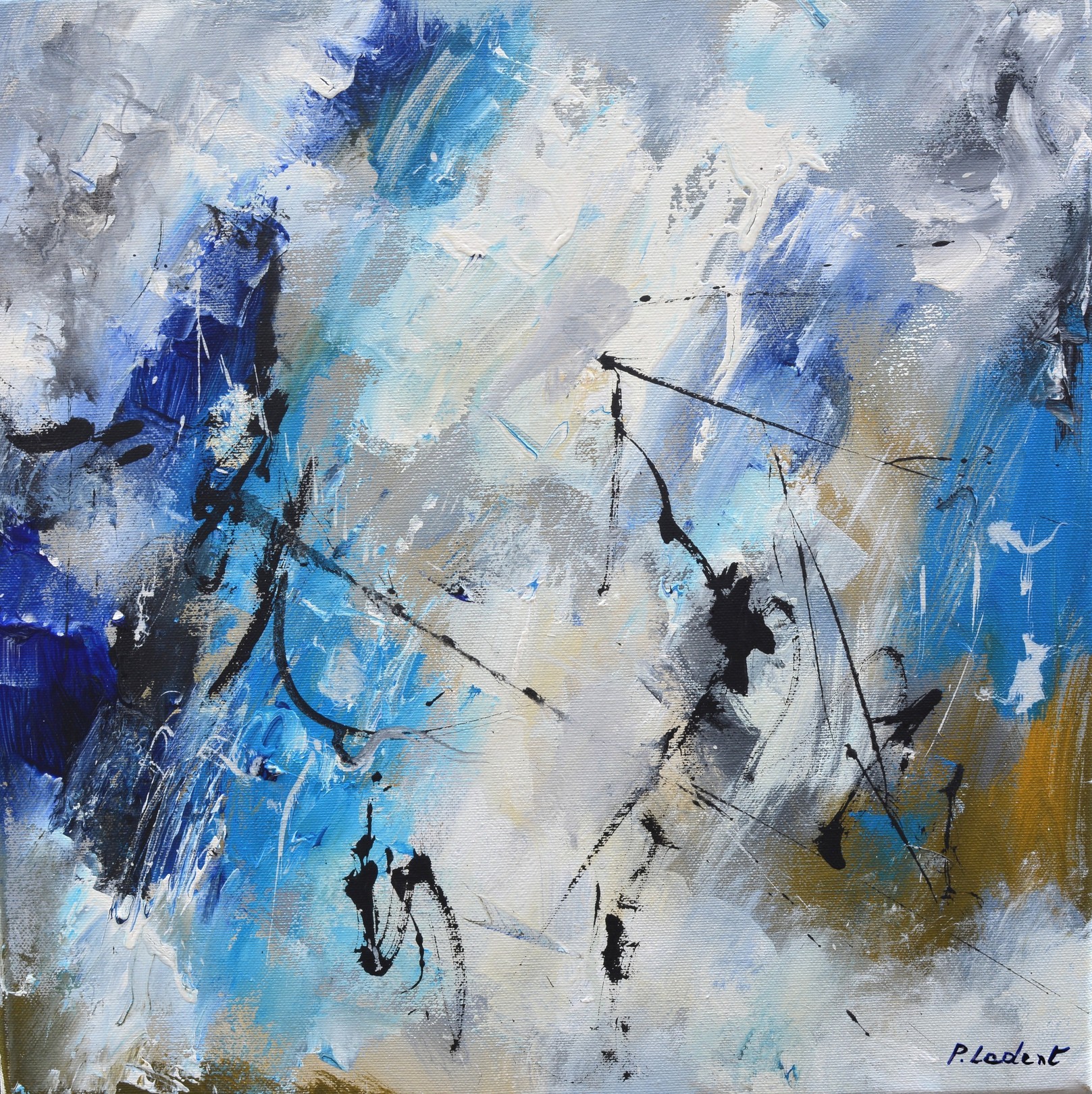 Pol Ledent, Blue rain Pol Ledent, Blue rain