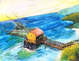 Painting, Trabucco Orso, Pio Serafini