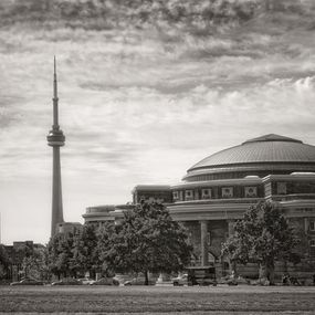 Drucke, Convocation Hall and CN Tower, Steve Silverman