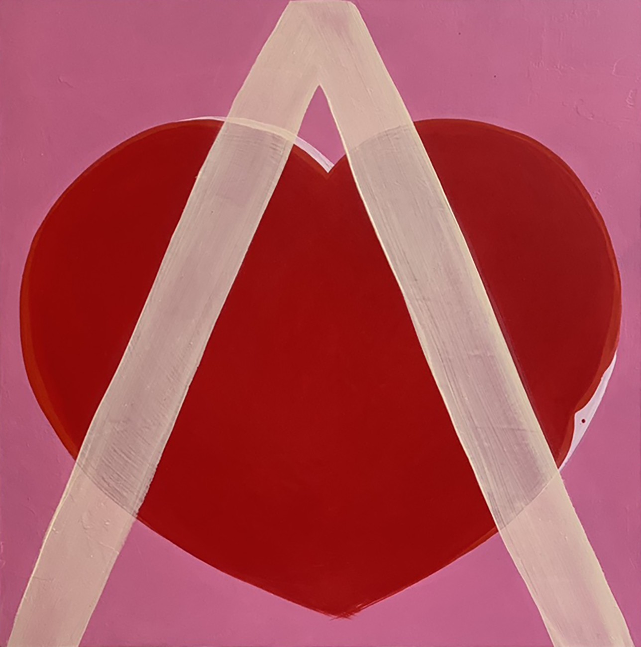 Anya Spielman, V (Abstract painting) Anya Spielman, V (Abstract painting)