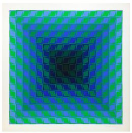 Print, IX-POS, Victor Vasarely