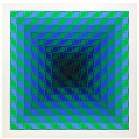 Print, IX-POS, Victor Vasarely