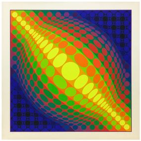 Drucke, Globes VY-37-D, Victor Vasarely