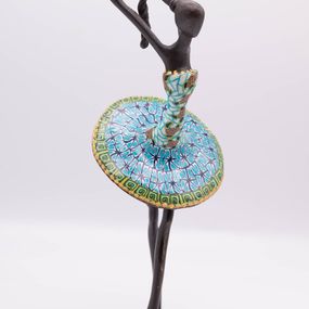 Escultura, Danseuse au tutu bleu, Yannick Le Bloas