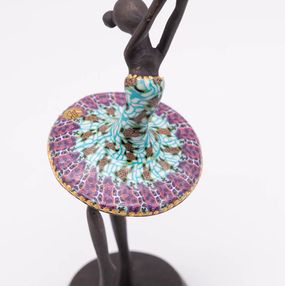 Escultura, La petite danseuse au tutu violet, Yannick Le Bloas