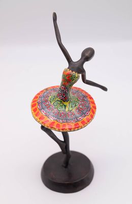 Escultura, Petite danseuse au tutu rouge, Yannick Le Bloas