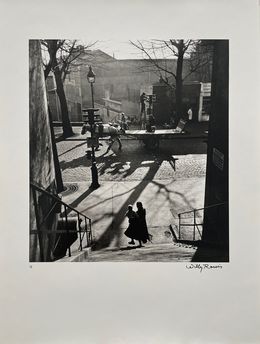 Fotografien, Avenue Simon Bolivar Paris 1950, Willy Ronis