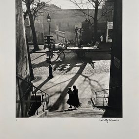 Fotografien, Avenue Simon Bolivar Paris 1950, Willy Ronis