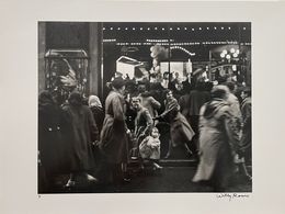 Photographie, Rue Mogador Paris, Willy Ronis