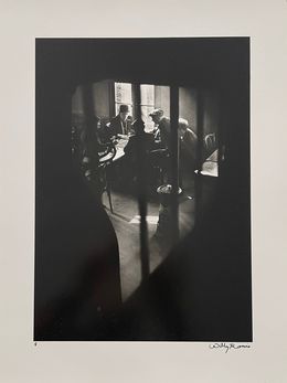 Photographie, Café des Cascades Paris, Willy Ronis